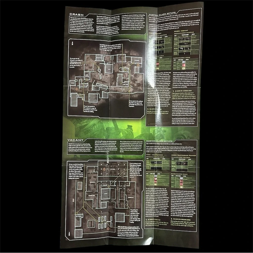 Call of Duty 4 Modern Warfare Xbox 360 COMPLETE CIB Poster Tested